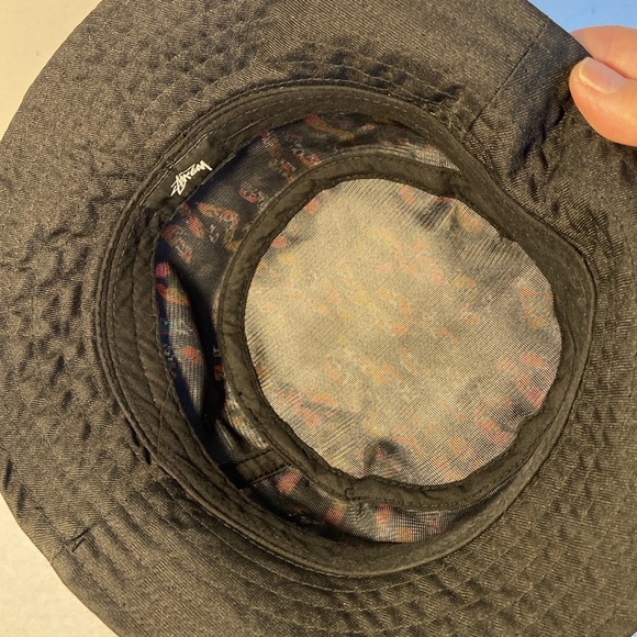 Stussy bucket hat Jungle City black XS/S - Picture 6 of 9